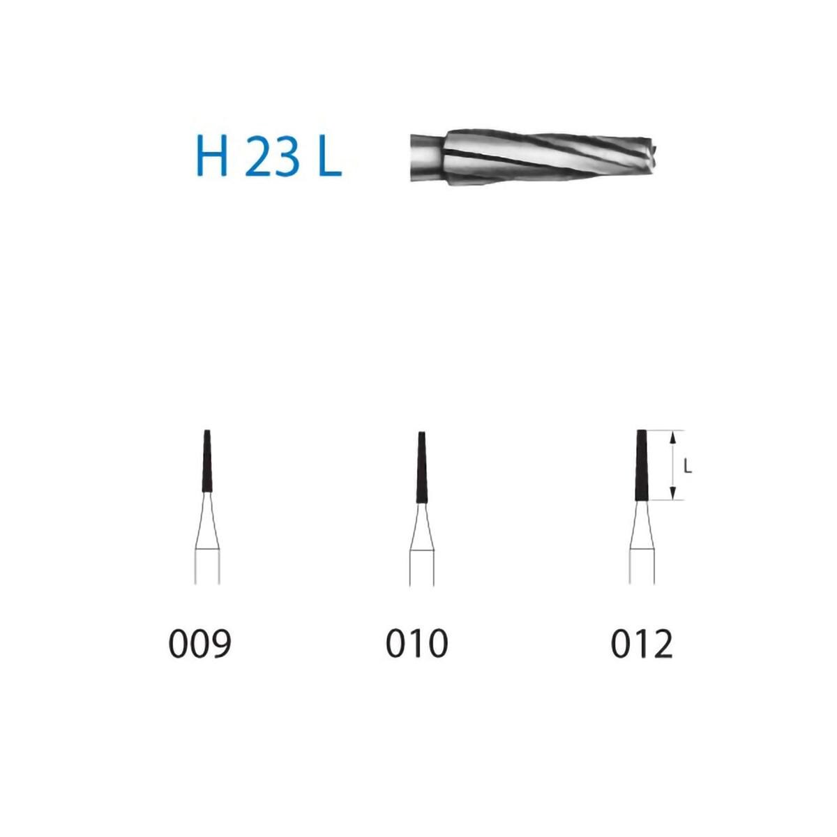 FRESA TUNGSTENO FG H23L 010 5U - KOMET