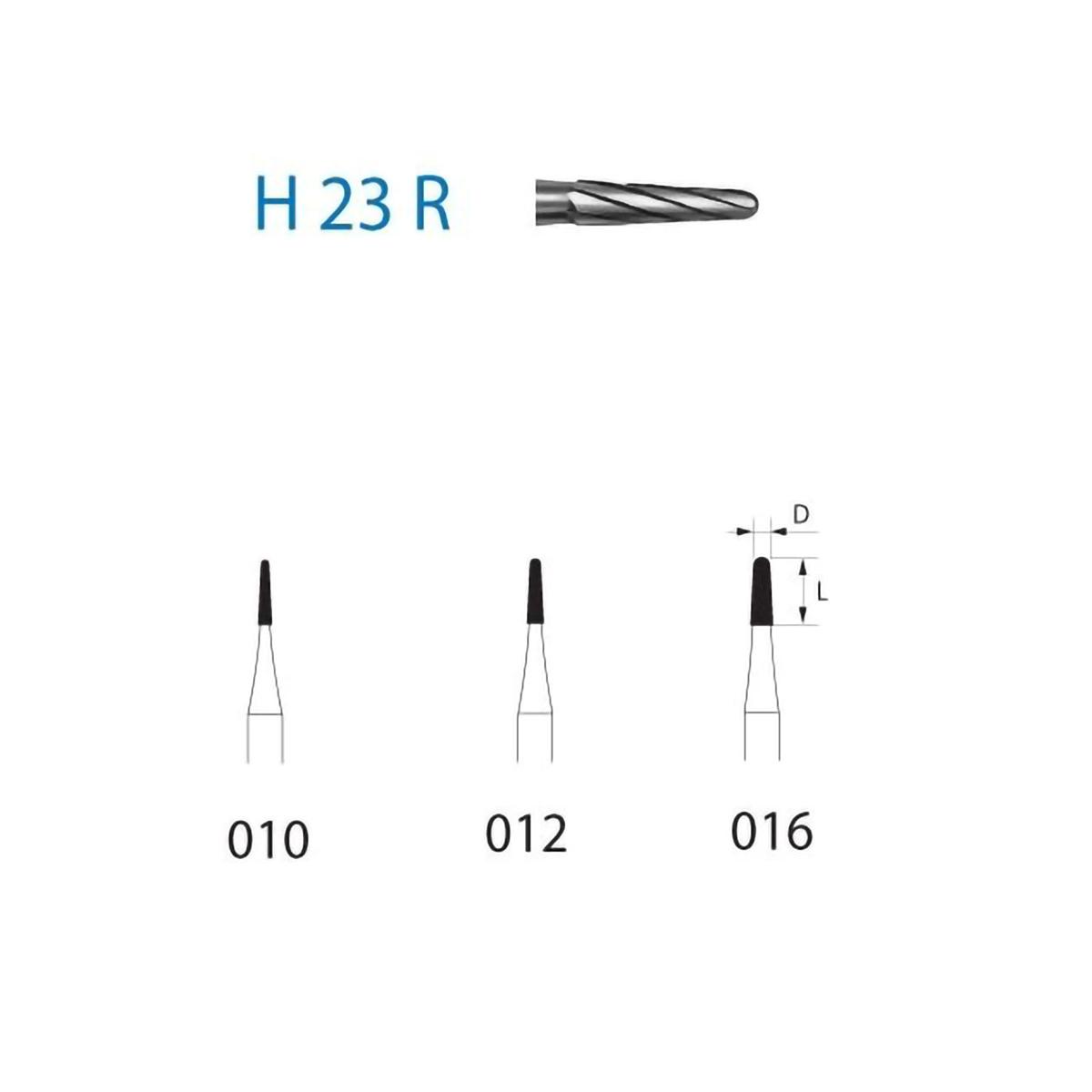 FRESA TUNGSTENO H23R 314 012 CLIN 5U - KOMET