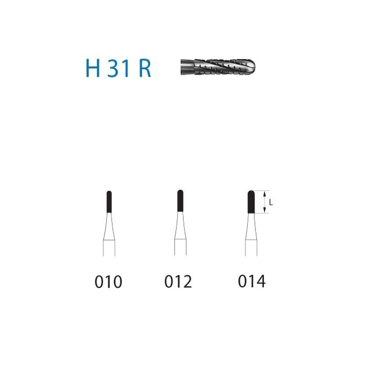 FRESA TUNGSTENO H31R 314 010 CLIN 5U - KOMET