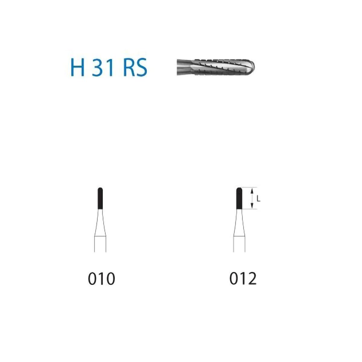 FRESA TUNGSTENO H31RS 314 012 CLIN 5U - KOMET