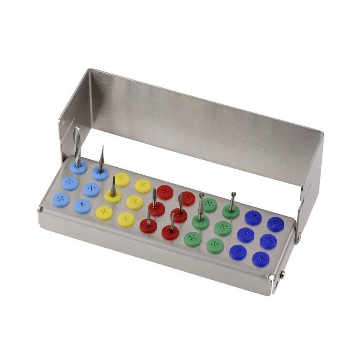 FRESERO PLUGIN 30 ORIFICIOS 11X3,5X3,4CM COL.SURT - NICHROMINOX