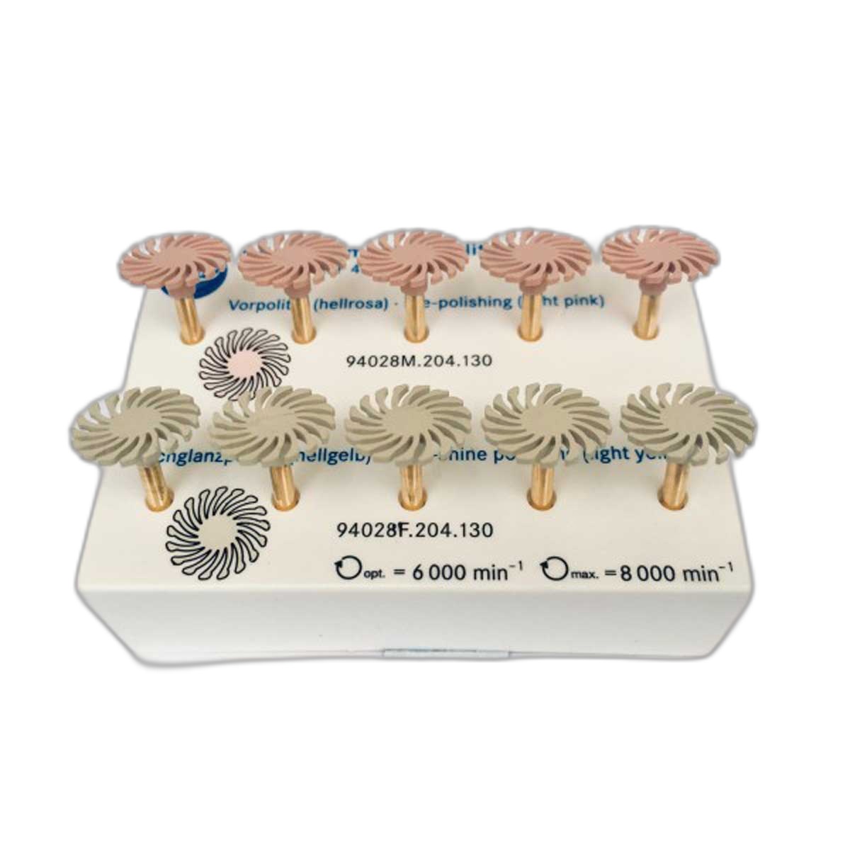 FRESERO 4669 RUEDAS PULIDO KIT INTRO - KOMET