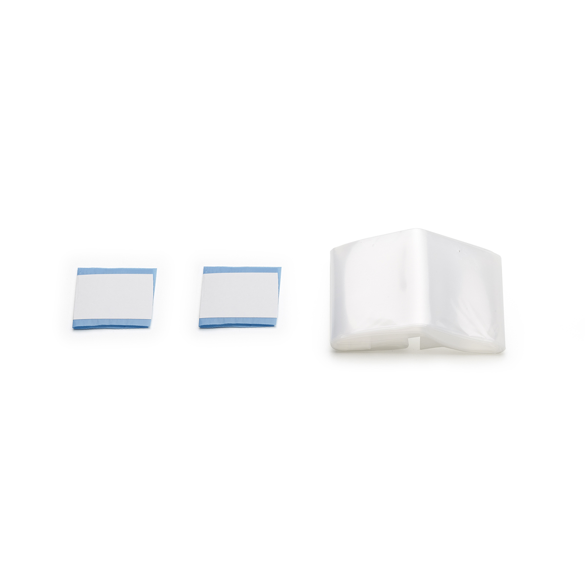 FUNDAS DESECHABLES 120X7CM C/ADHE AZUL 50U - ALLE