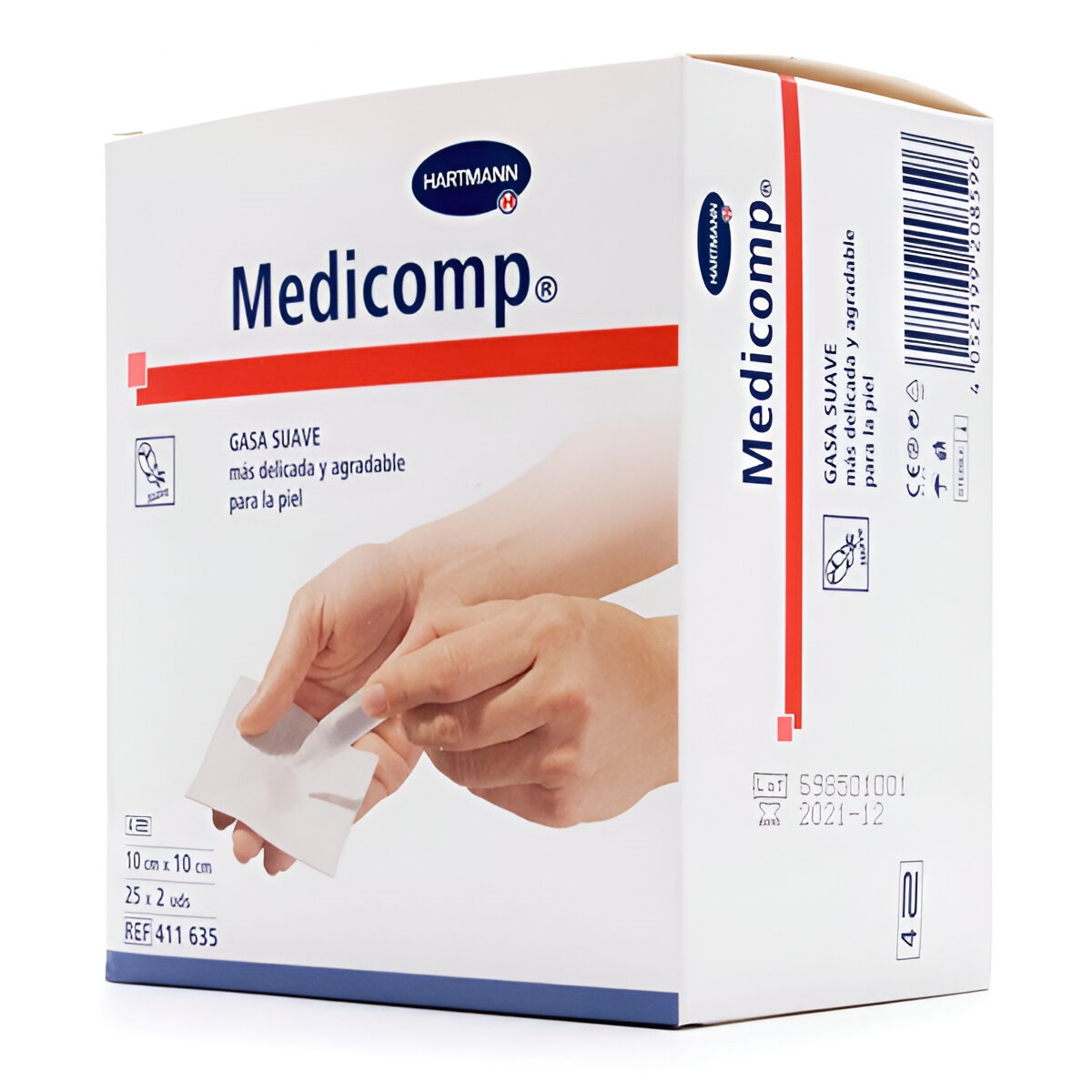 GASAS MEDICOMP ESTÉRILES HARTMANN
