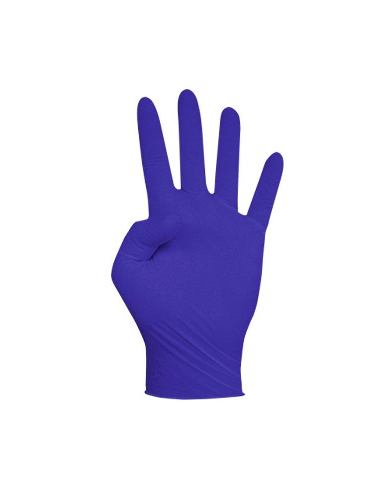 GUANTES NITRILO SIN POLVO CYBERTECH