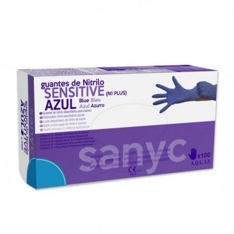 GUANTES NITRILO SENSITIVE SANICEN
