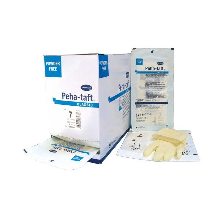 GUANTES PEHATAFT CLASSIC S/POLVO 6 50PAR HARTMAN