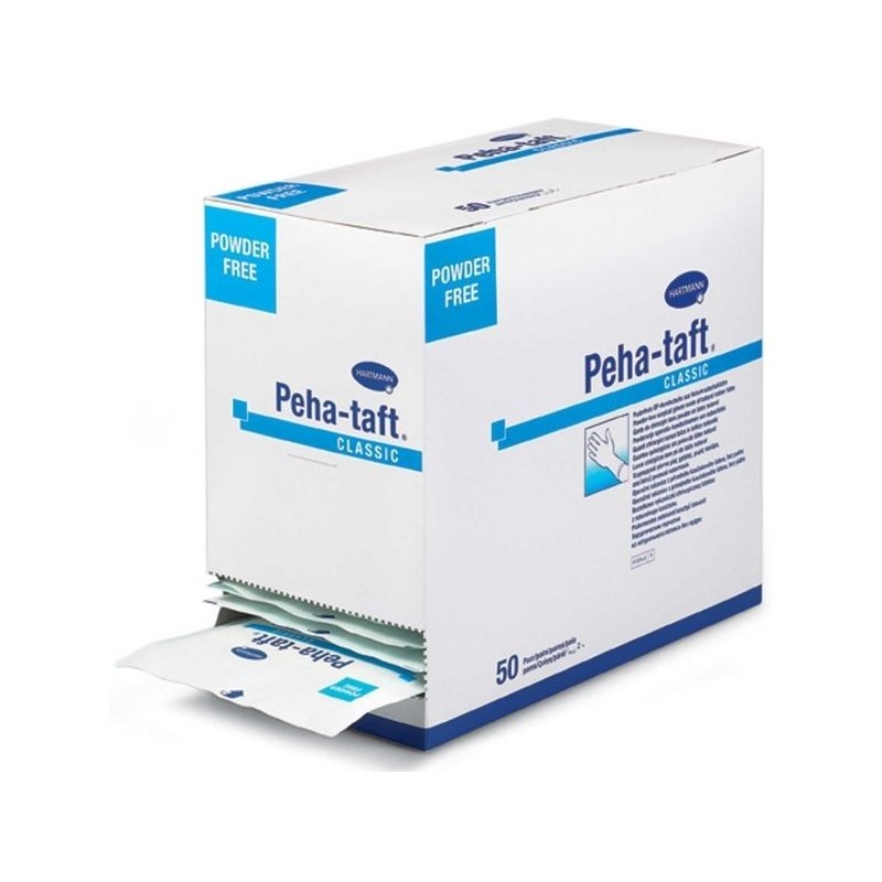 GUANTES ESTÉRILES SIN POLVO PEHA-TAFT HARTMANN