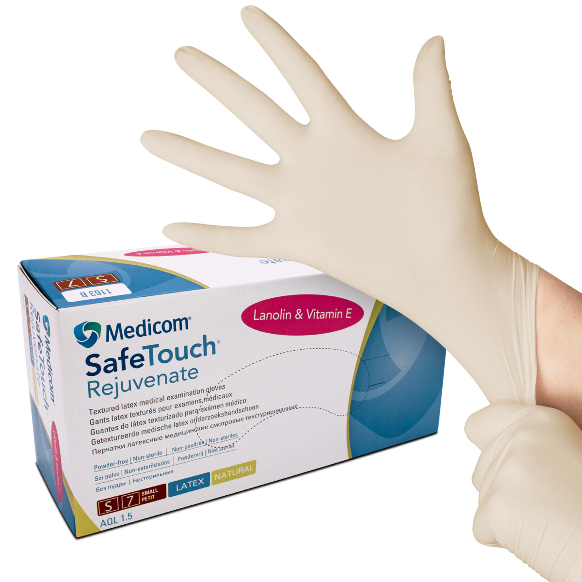 GUANTES SIN POLVO CONNECT REJUVENECEDORES MEDICOM