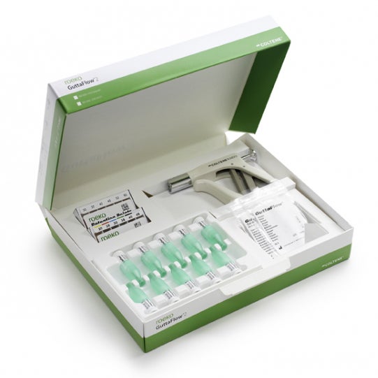 GUTTA FLOW KIT JERINGA DOBLE 20 CÁPSULAS + 12 PUNTAS - ROEKO