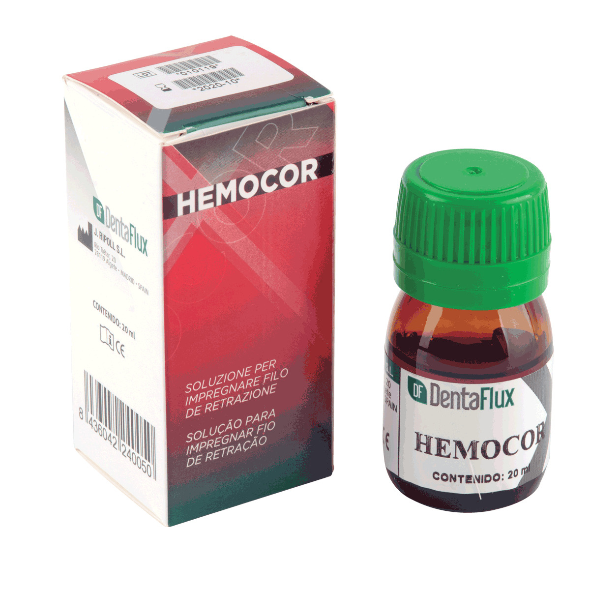 HEMOCOR 20ML DENTAFLUX