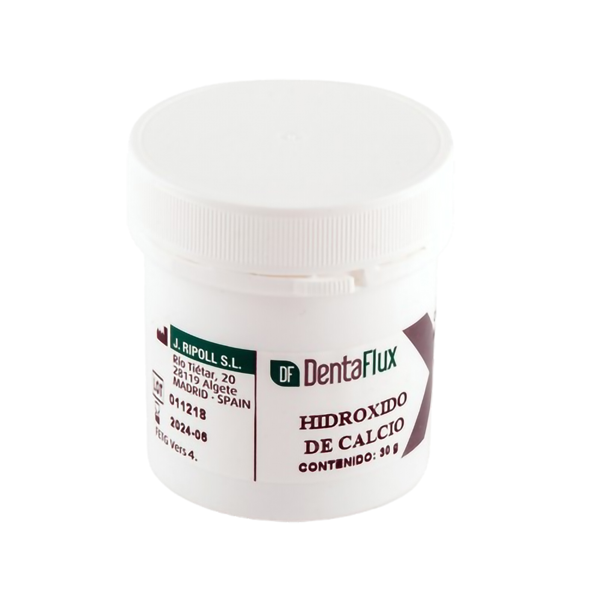 HIDROXIDO DE CALCIO 30 GR. PURO - DENTAFLUX