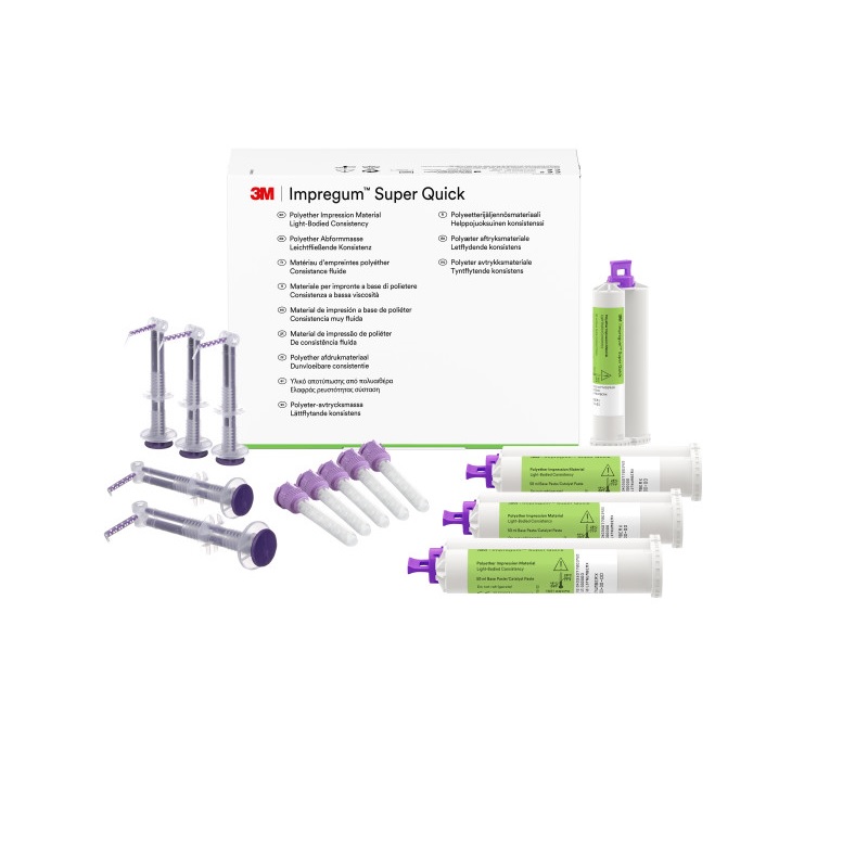 IMPREGUM SUPER QUICK LIGHT BODY 4X50ML SOLVENTUM