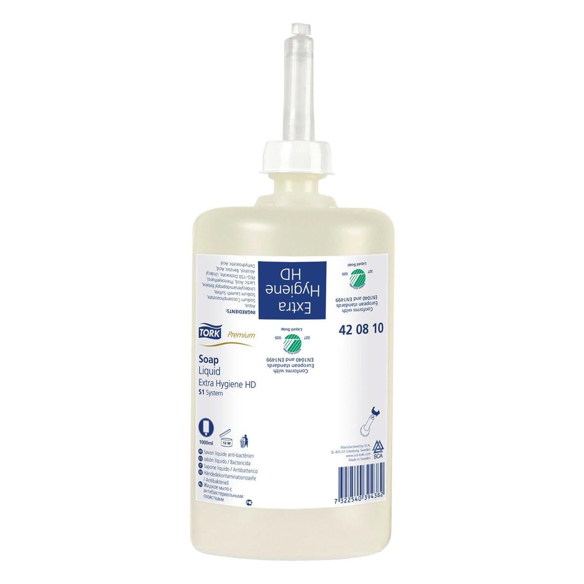 JABON LIQUIDO PARA MANOS 1L 420810 TORK