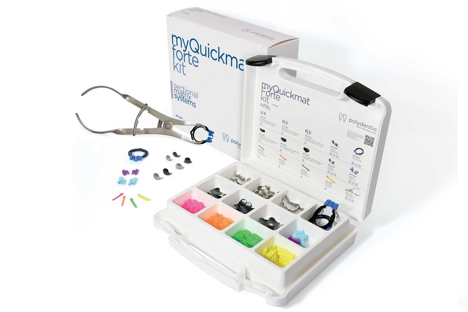KIT DE MATRICES MYQUICKMAT FORTE POLYDENTIA