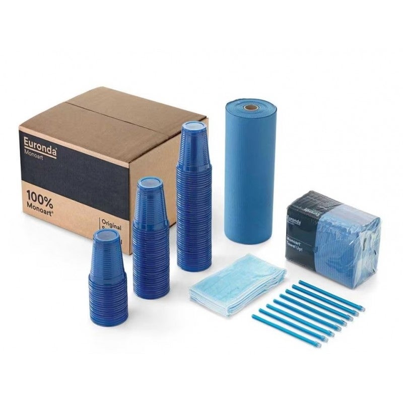 MONOART KIT MATERIAL DESECHABLE 100% AZUL LAGUNA - EURONDA