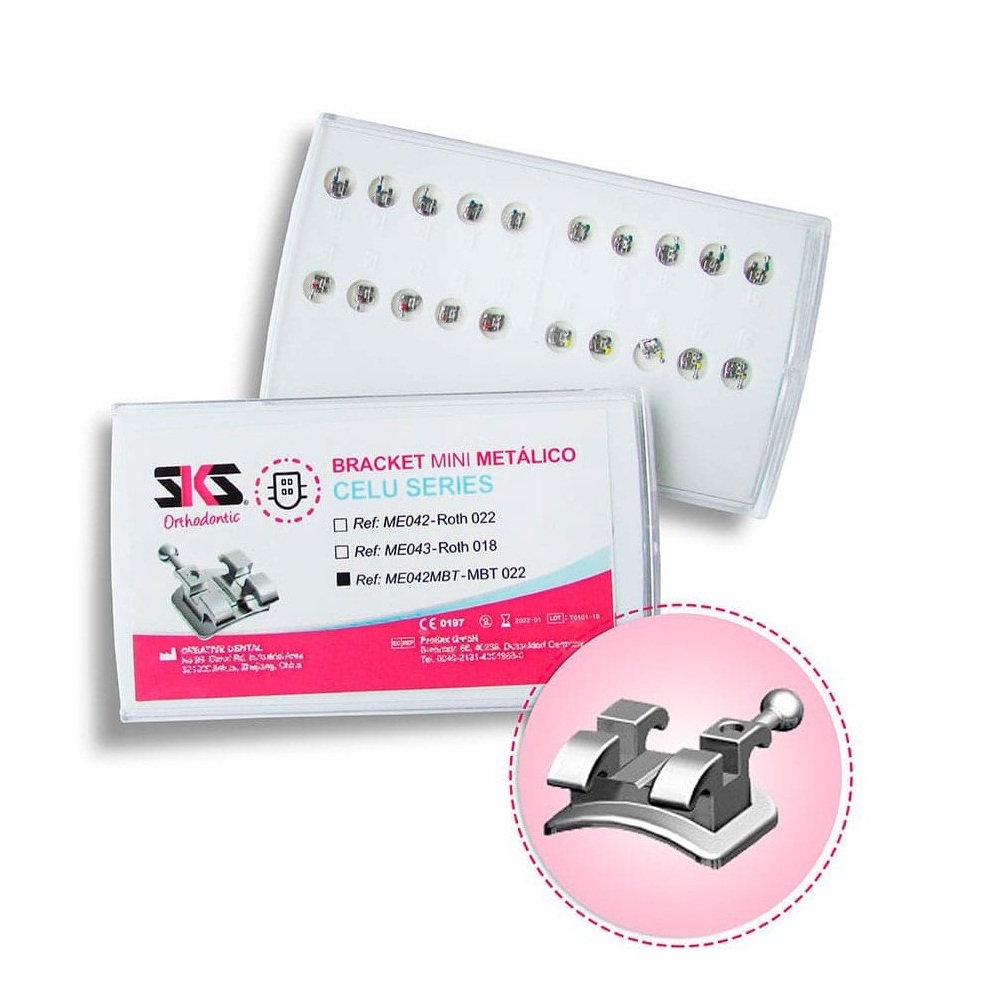 BRACKETS METALICOS MINI MBT 20 PIEZAS 0.22 SKS