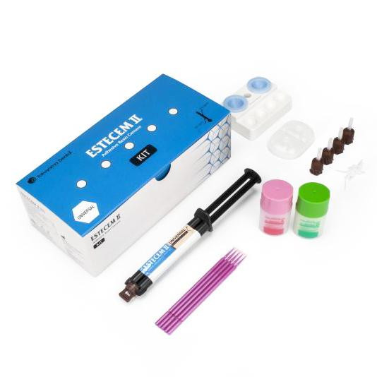KIT UNIVERSAL CEMENTO ESTECEM II 2X2,3ML+ADHESIVO - TOKUYAMA