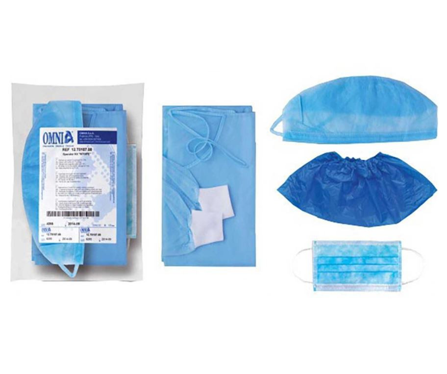 KITOPE KIT DOCTOR ESTERIL TNT AZUL 1U OMNIA