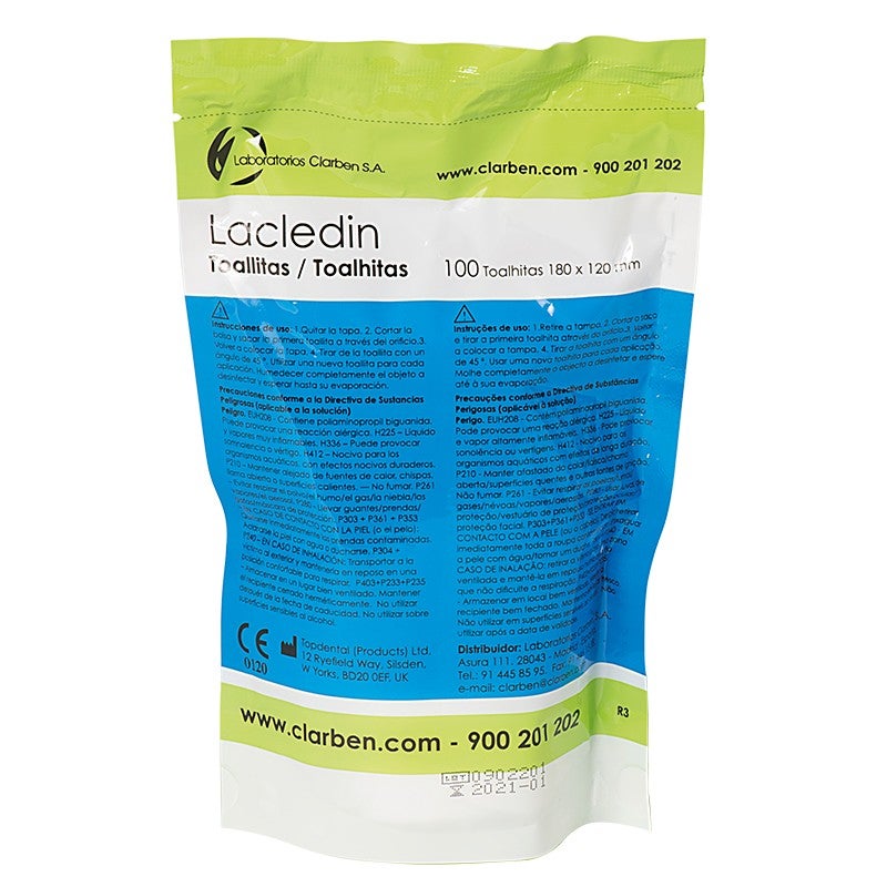 LACLEDIN TOALLITAS REPOSICION 100U CLARBEN