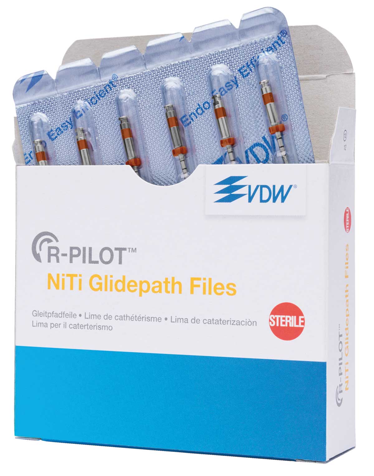 LIMAS R-PILOT ESTÉRILES VDW