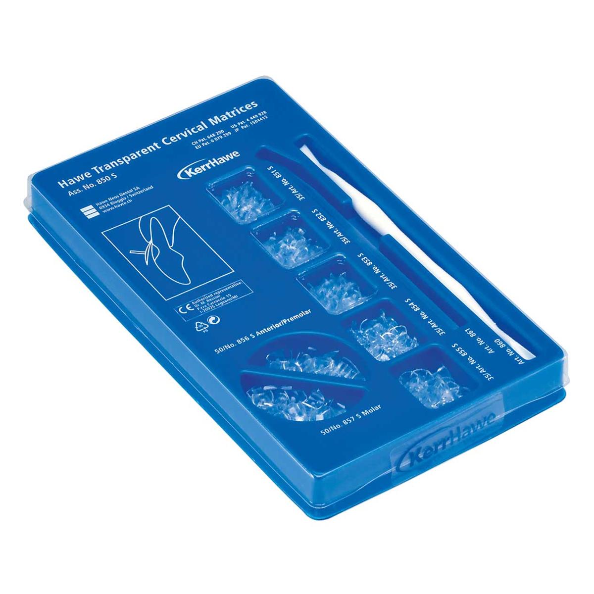 MATRICES CERVICALES TRANSPARENTES REPOSICIONES KERR