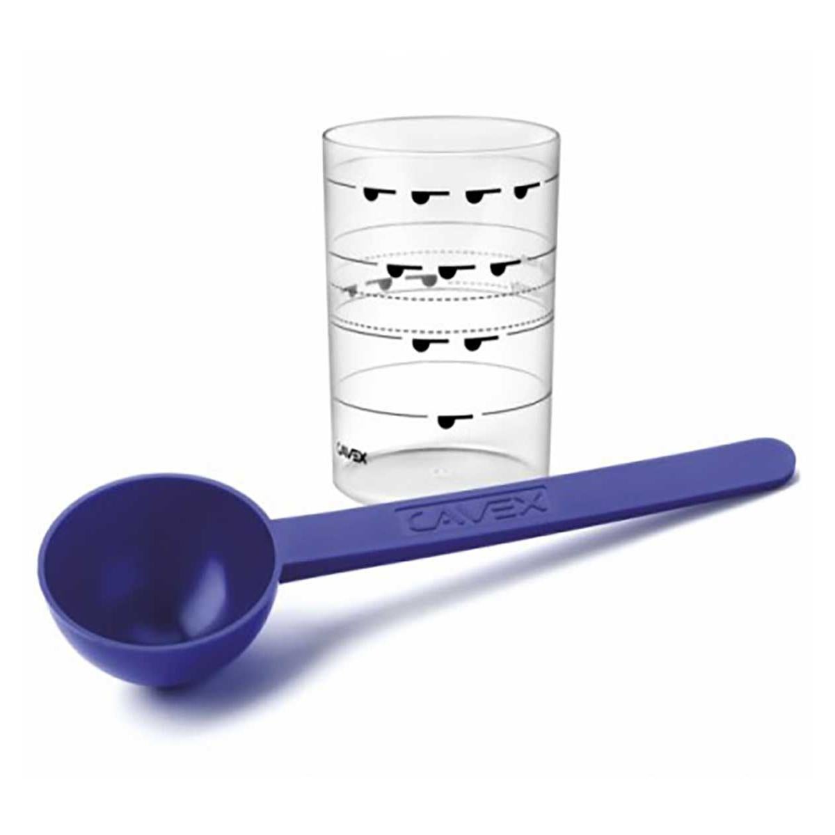 MEDIDOR DE ALGINATO VASO Y CUCHARA CAVEX