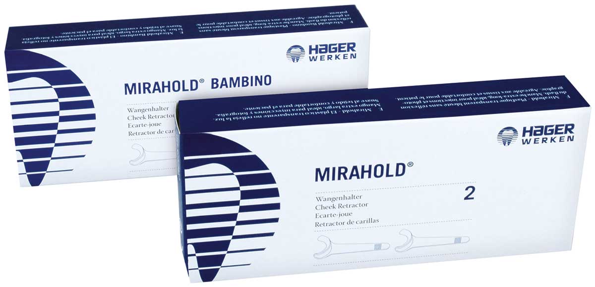 MIRAHOLD RETRACTOR DE MEJILLAS HAGER WERKEN