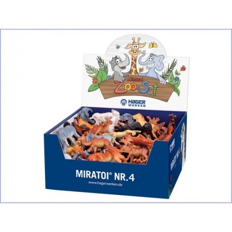 MIRATOI N.4 ANIMALES DE ZOO 100U HAGER WERKEN