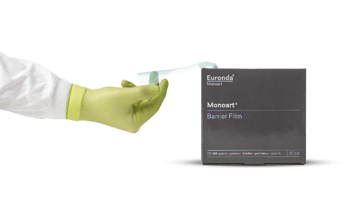 MONOART BARRIER FILM 10X15CM AZUL 1200H - EURONDA