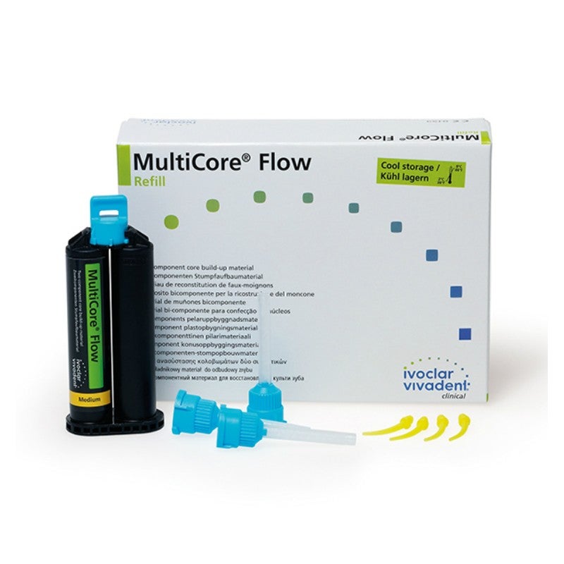 MULTICORE FLOW CEMENTO DUAL CARTUCHO IVOCLAR