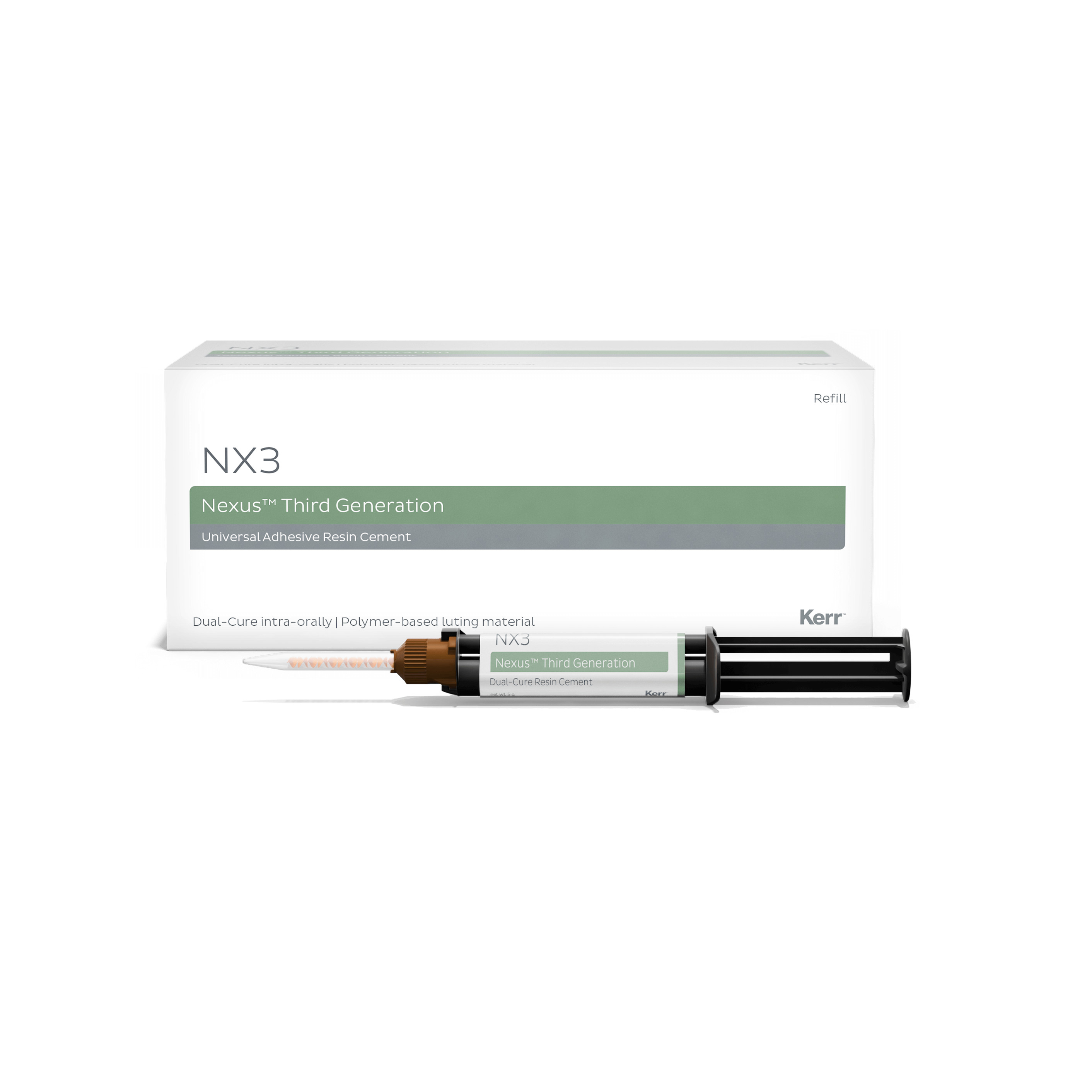 NX3 CEMENTO DUAL CURE KERR