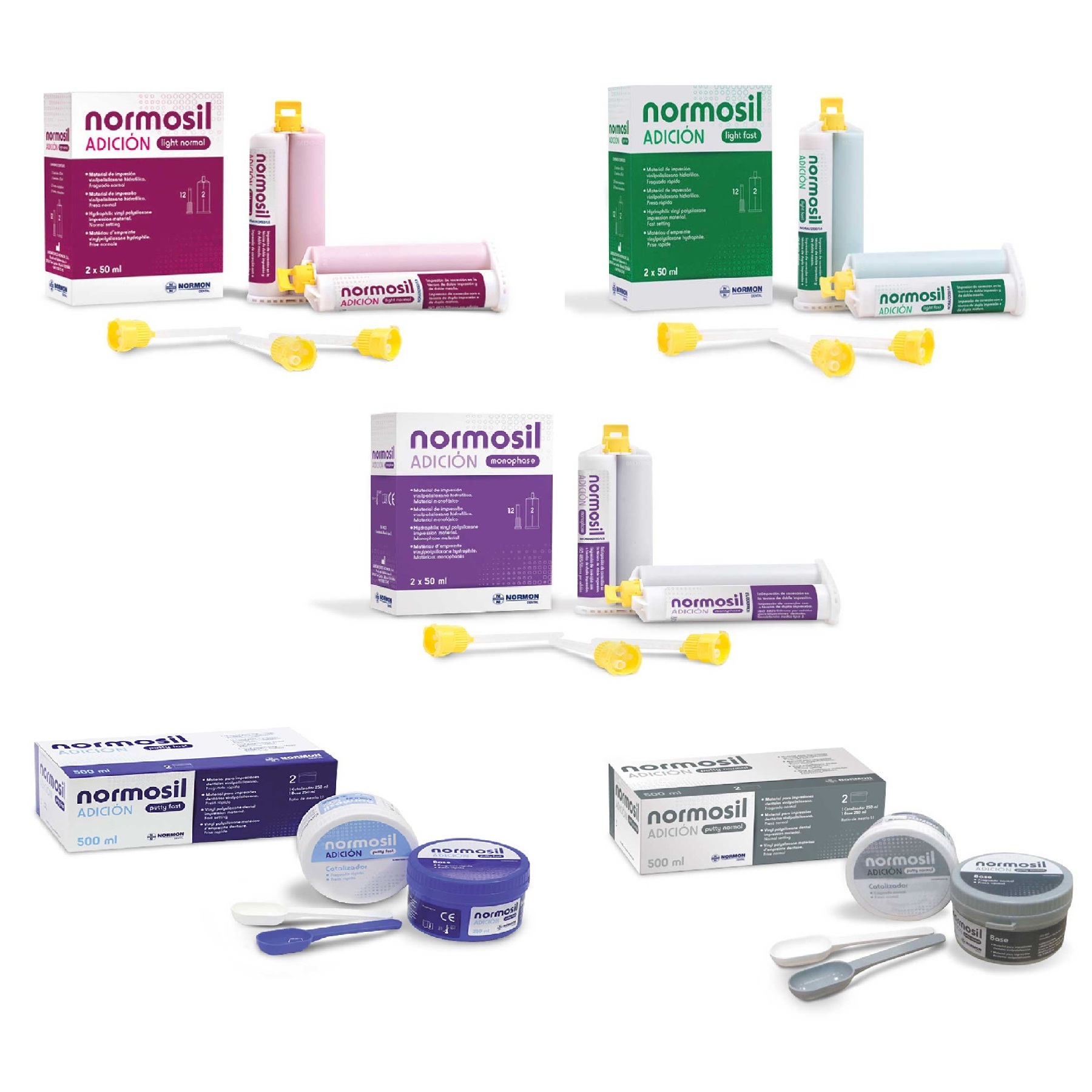 NORMOSIL SILICONA DE ADICIÓN NORMON
