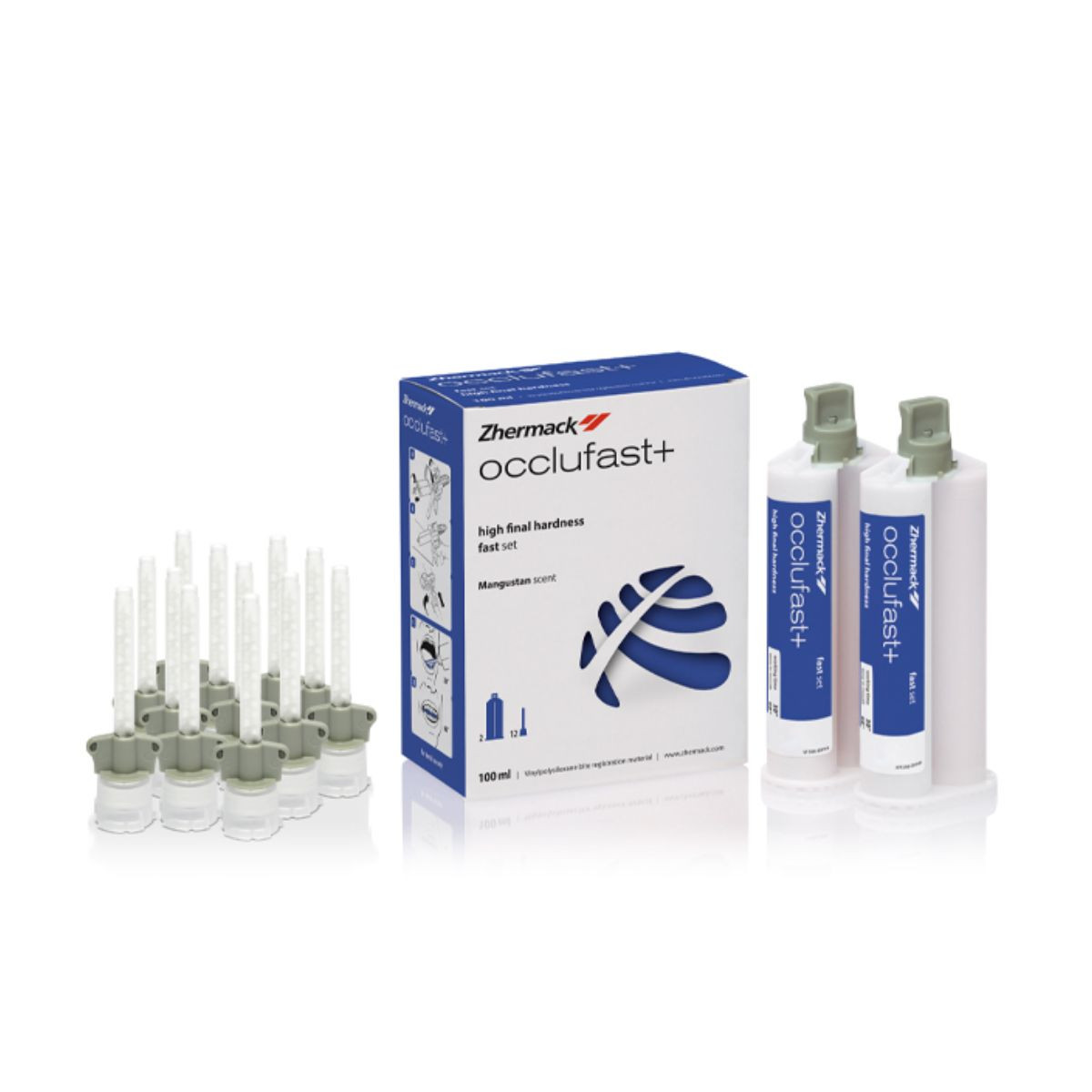 OCCLUFAST+ 2X50ML + 12PUNTAS MEZCLA AMAR ZHERMACK