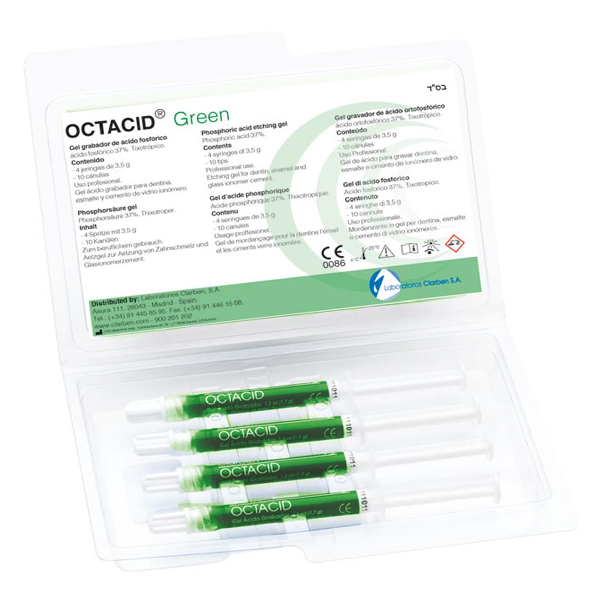 OCTACID GREEN 4X3,5G CLARBEN