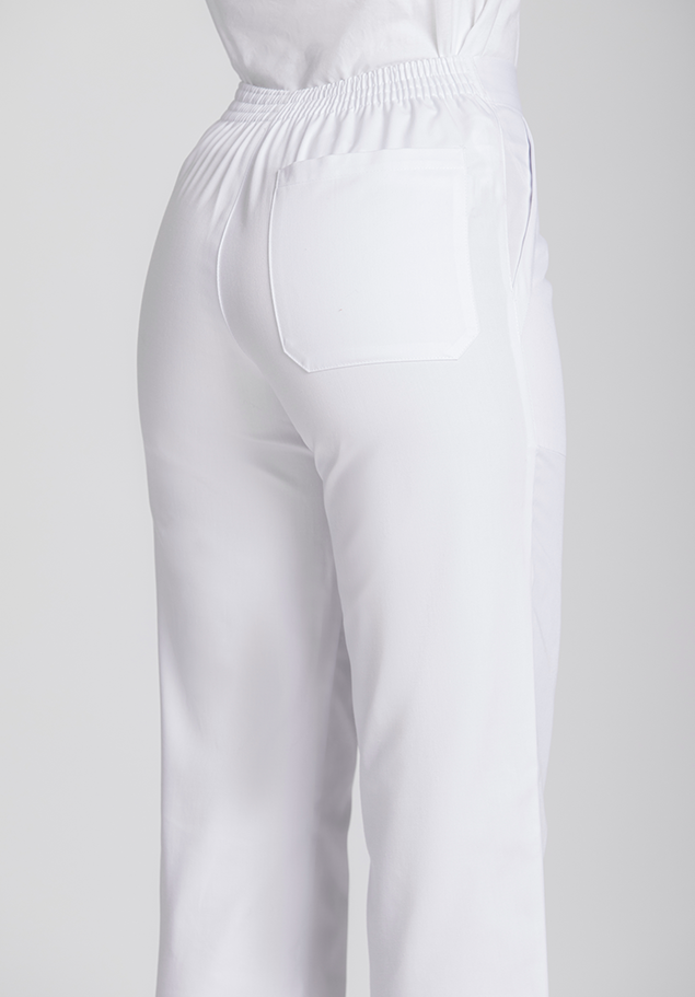 PANTALON MEDICAL BLANCO TALLA M NORVIL