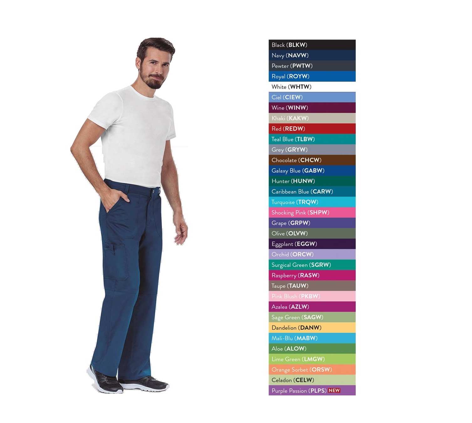 PANTALÓN WW140 UNISEX CHEROKEE