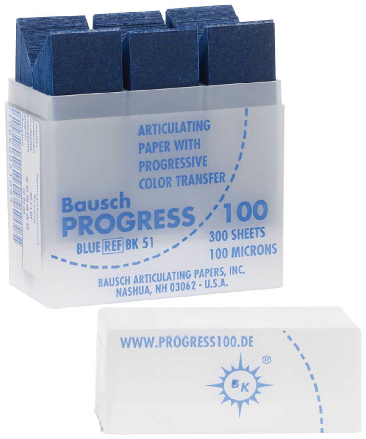 PAPEL DE ARTICULACIÓN PROGRESS 100 MICRAS - BAUSCH