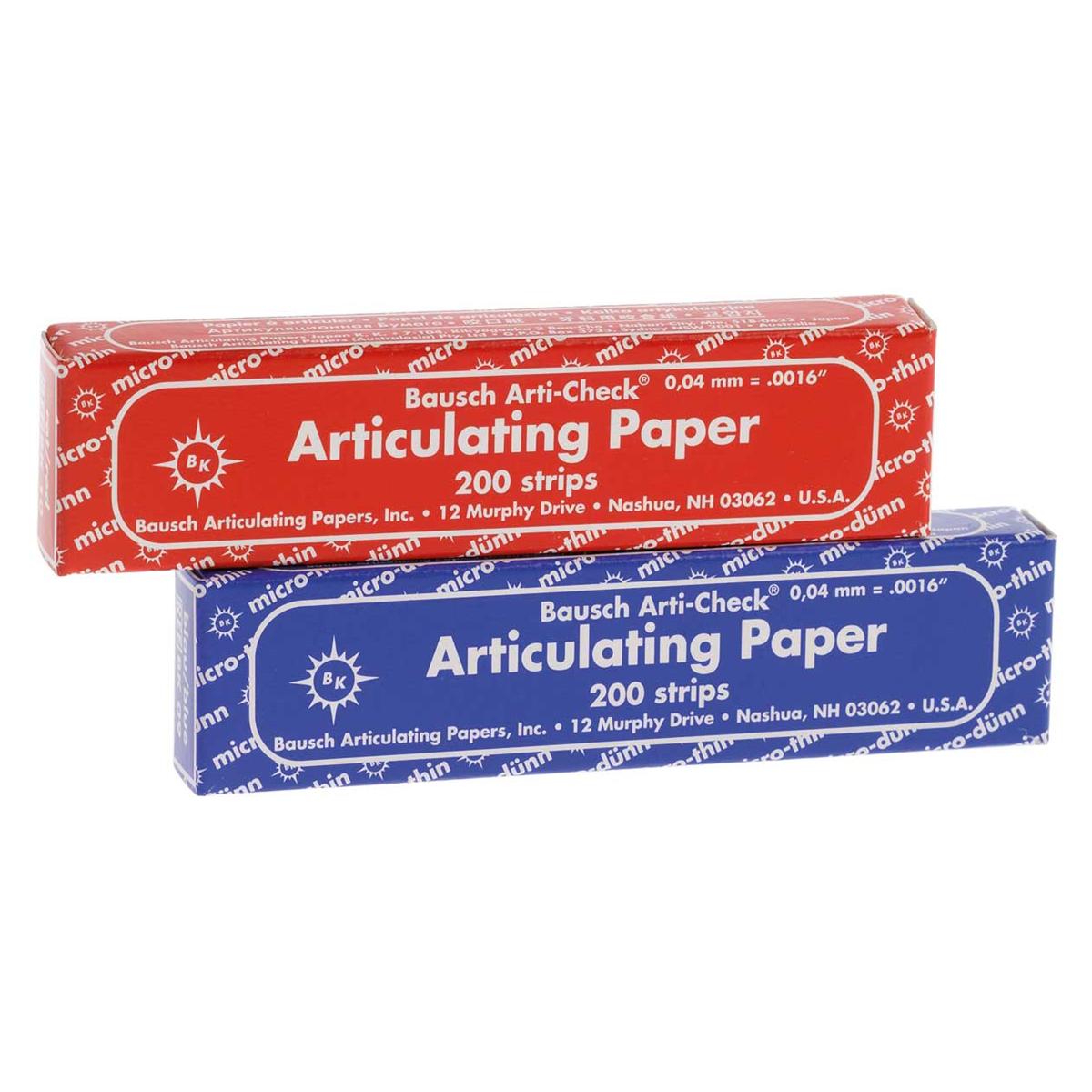 PAPEL DE ARTICULACIÓN ARTI CHECK 40 MICRAS BAUSCH
