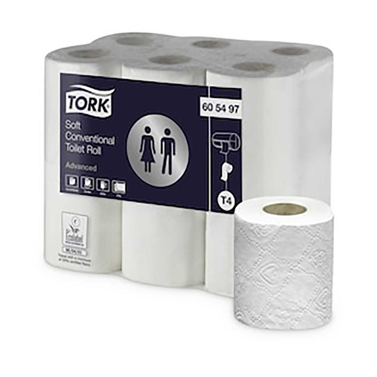 PAPEL HIGIÉNICO T4 TORK PREMIUM 2 CAPAS 12U - SCA