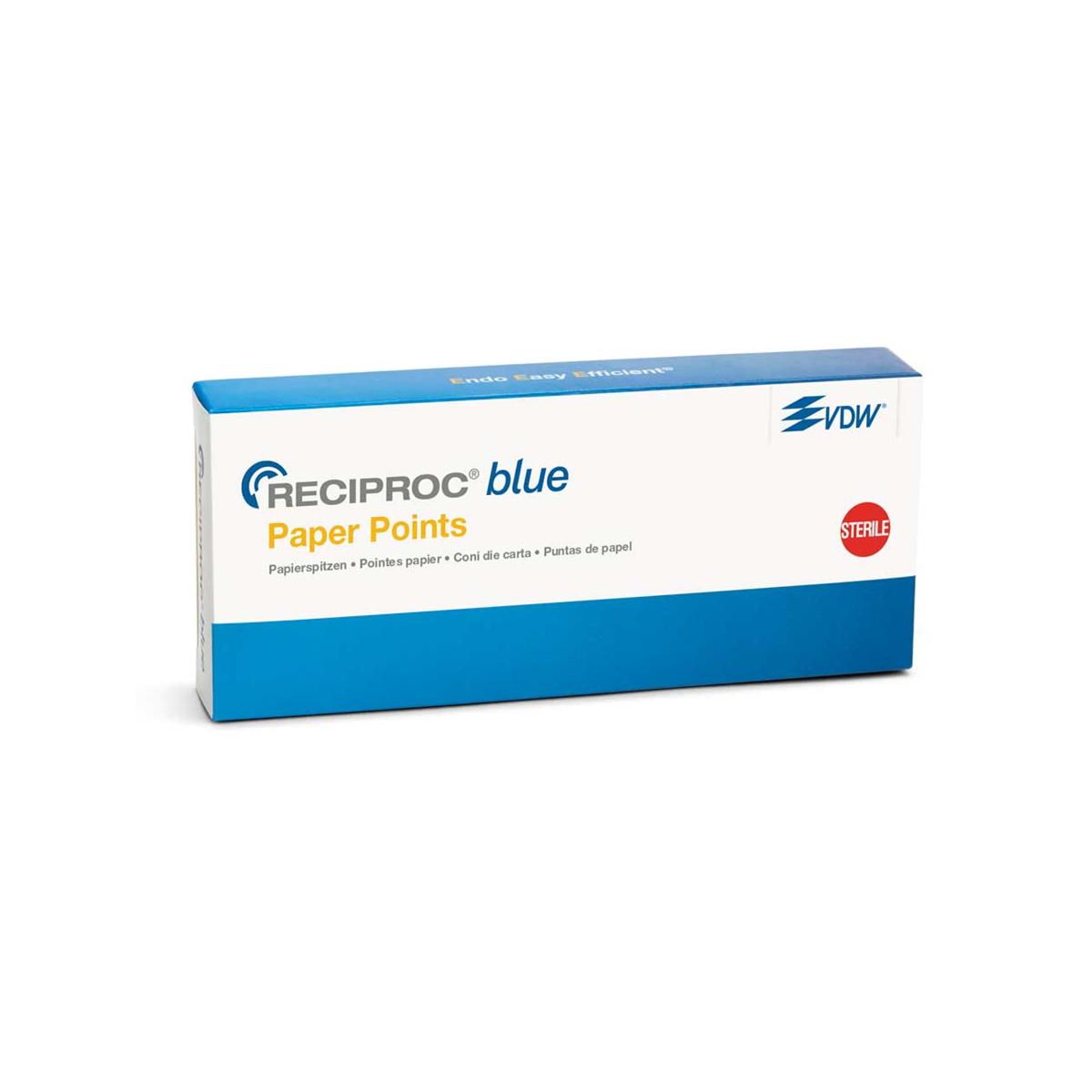 PAPEL RECIPROC BLUE VDW