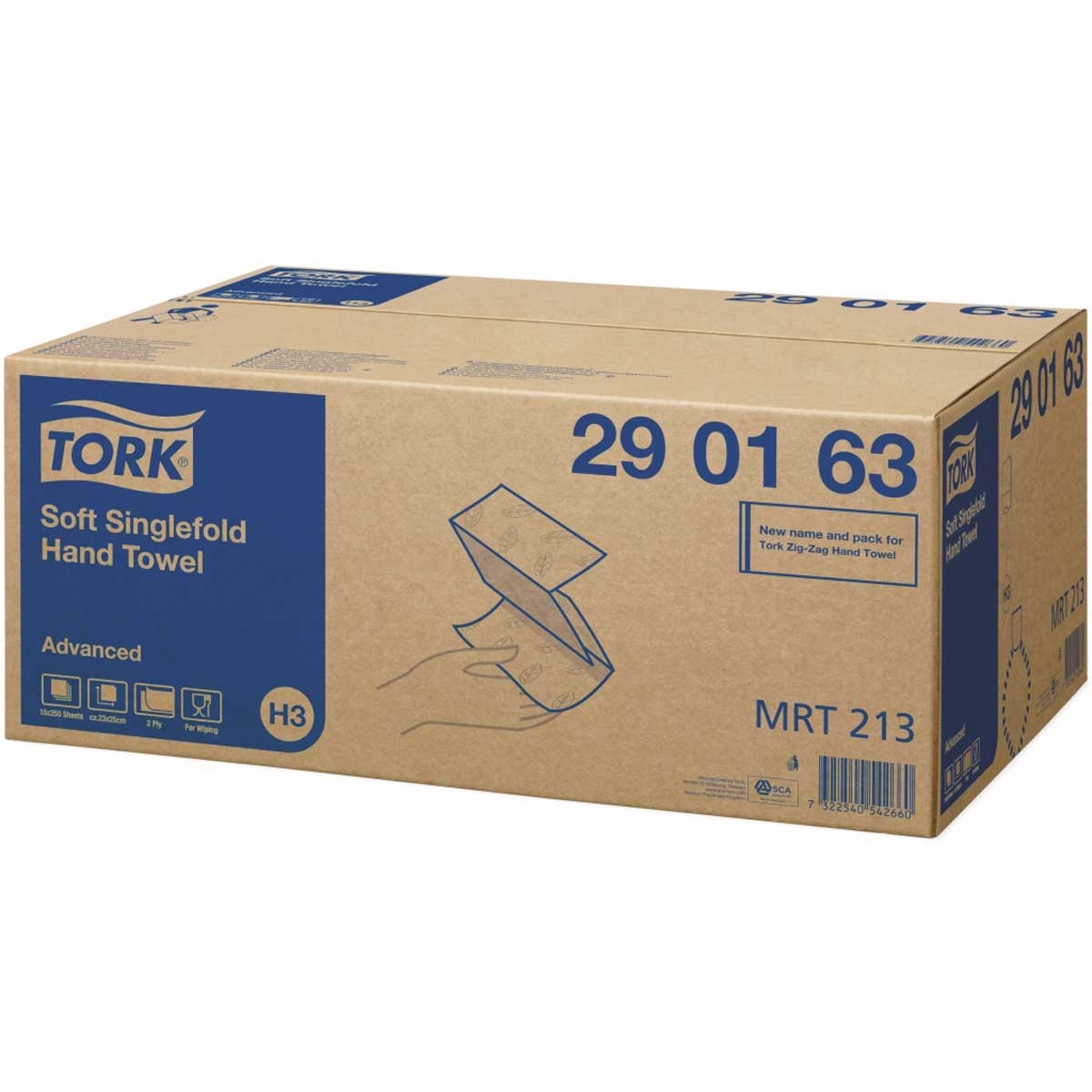 TORK ADVANCED TOALLA EN Z 23X25CM 15X250U TORK