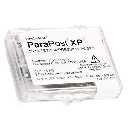 PARAPOST XP ESPIGA IMPRESIÓN PLÁSTICO P43-3 MARRÓN 20U - WHALEDENT