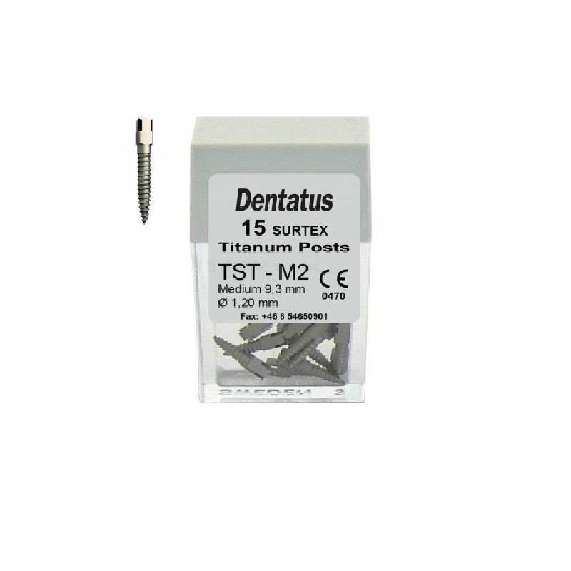POSTES DE TITANIO SURTEX DENTATUS