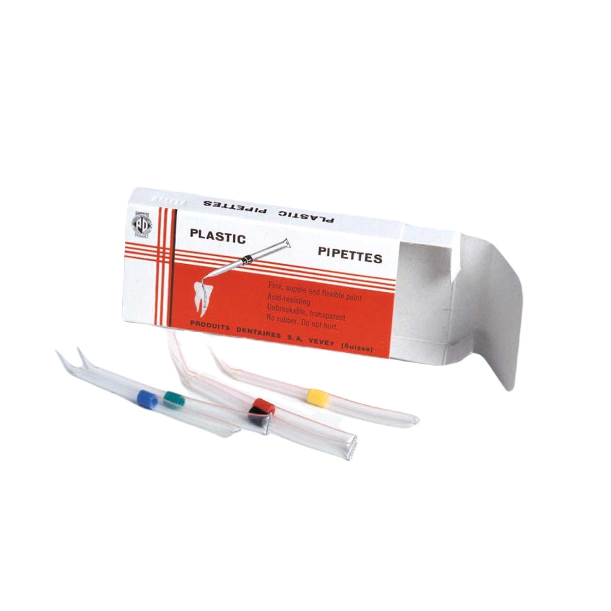 PIPETAS PLÁSTICO PARA ENDODONCIA 5U PD - PRODUITS DENTAIRES