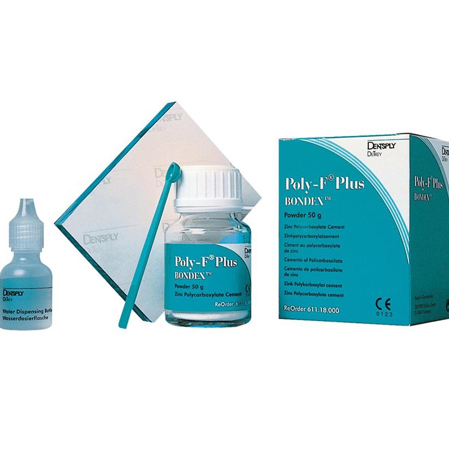CEMENTO POLICARBOXILATO POLY F PLUS 50GR - DENTSPLY