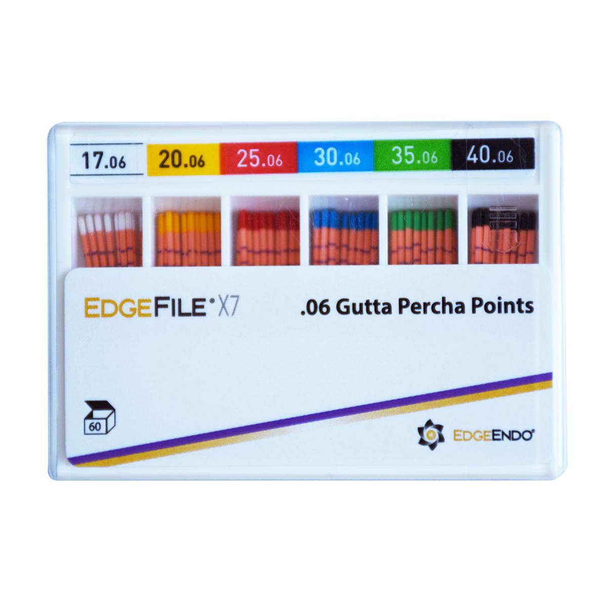 PUNTA GUTTAPERCHA EDGEFILE X7 .06 EDGEENDO