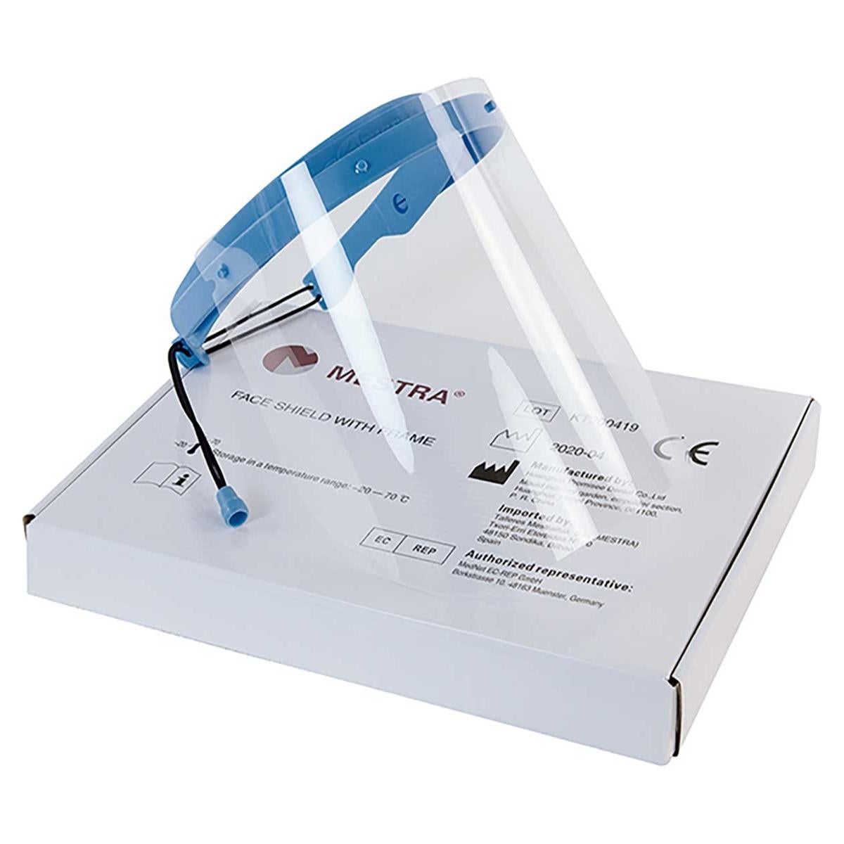 PROTECTOR FACIAL MONTURA + 10 PANTALLAS MESTRA