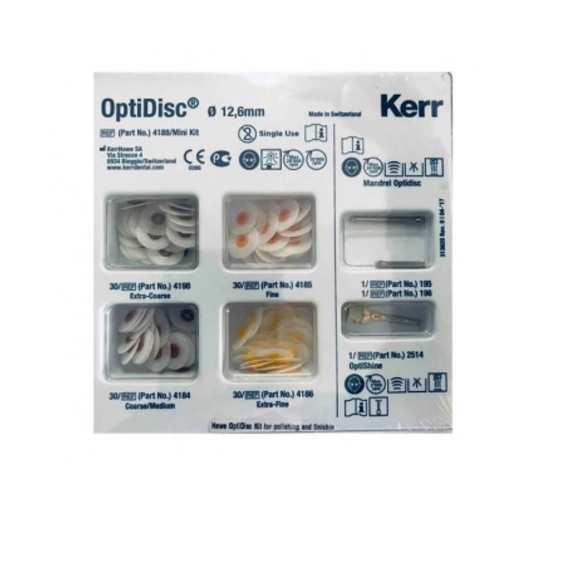 KIT MINI OPTIDISC 12,6MM 120U KERR