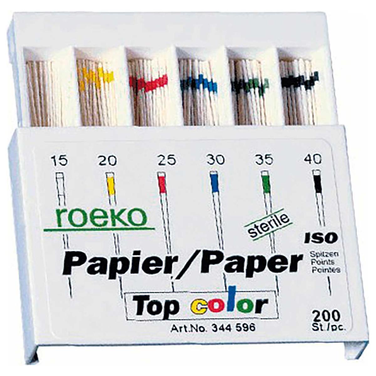 PUNTA PAPEL TOP COLOR 40 200U - ROEKO